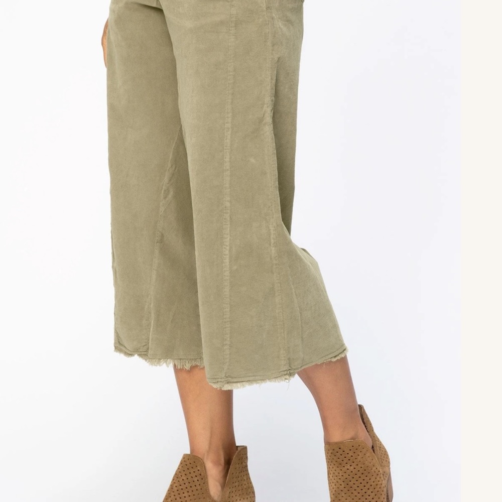 XCVI WEARABLES TRIANGLE GAUCHO, Washed Brown - Picture 5 of 5